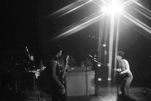 Iggy Pop Tony Sales Ricky Gardiner and David Bowie